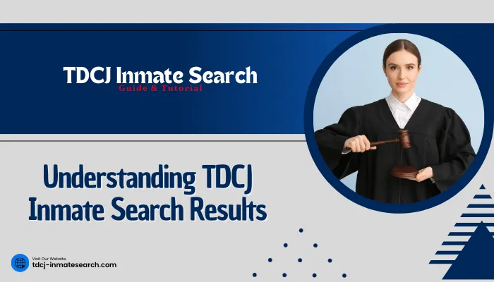 Understanding TDCJ Inmate Search Results